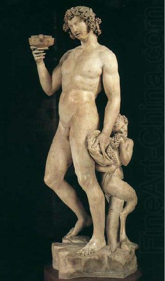 Michelangelo Buonarroti Bacchus china oil painting image